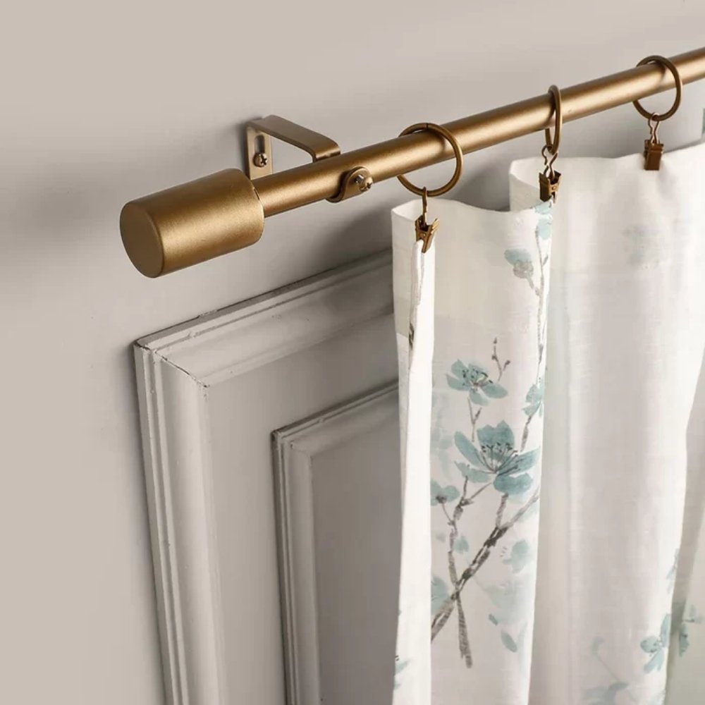 Traditional UAE curtain rods.
