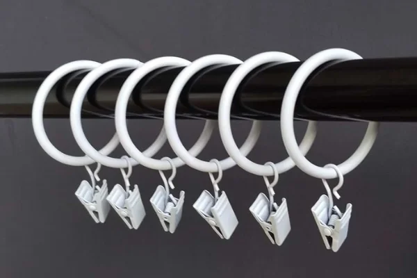 Rings on curtain rod Dubai
