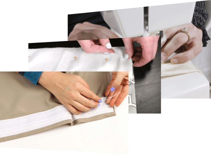 Custom curtain tape adjustment Dubai