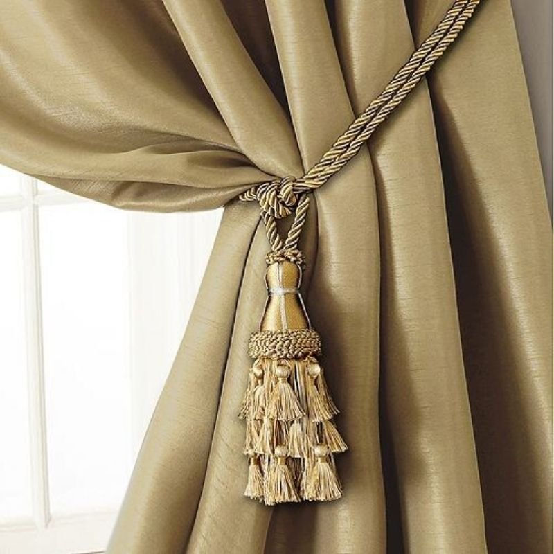 Luxurious tassel curtain tieback in Dubai