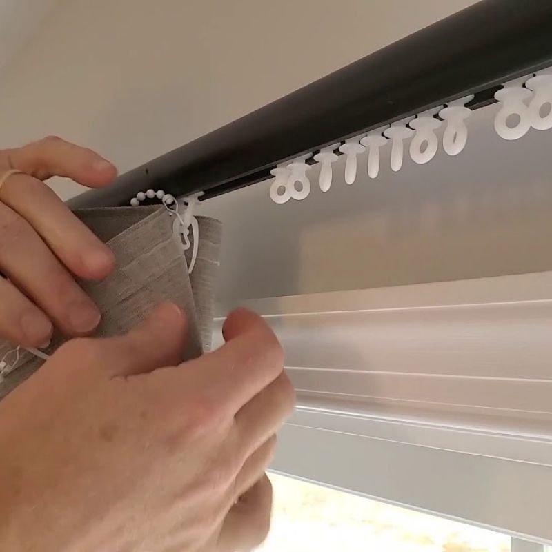 Professional track curtain removal service Dubai