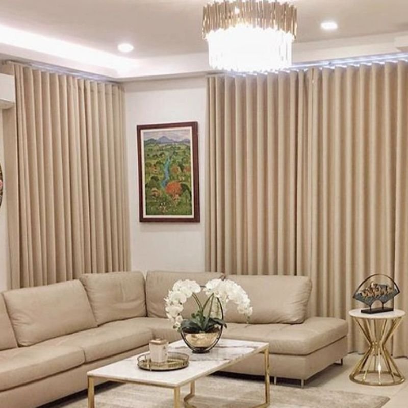 Smart Motorized Blackout Curtain Dubai
