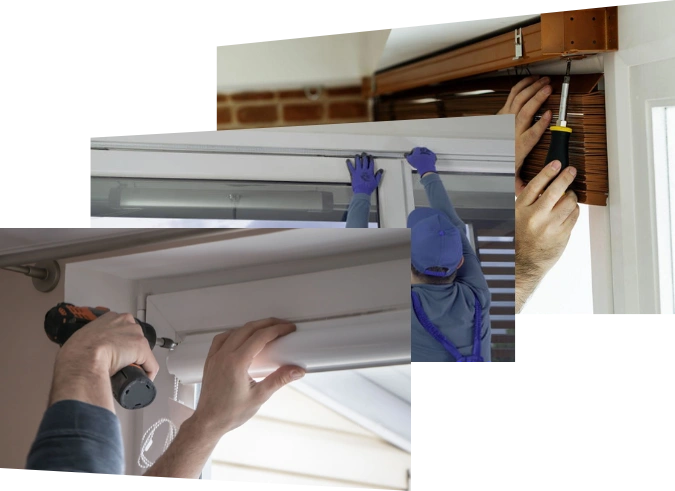 Home blind fixing service across UAE