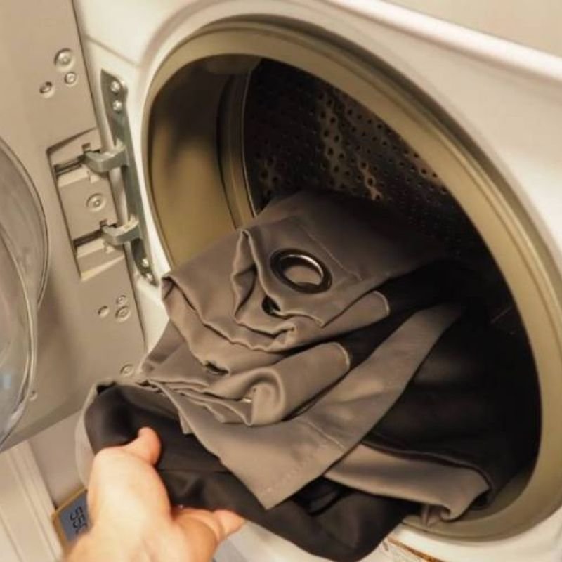 Curtain machine wash service in Dubai