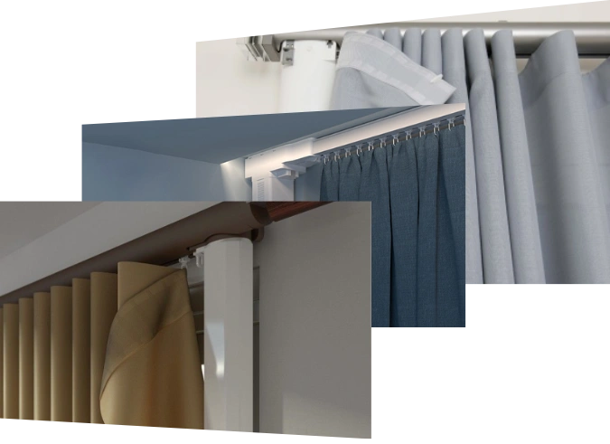 Wireless curtain motor installation in Dubai