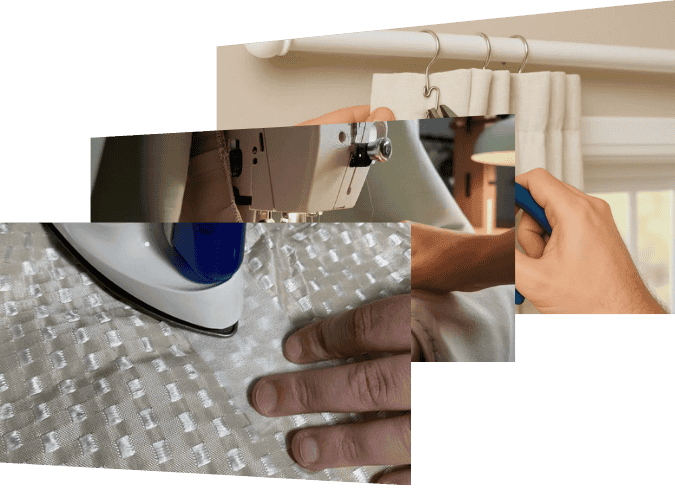 Blackout curtain repair service in Dubai