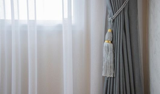 Modern curtain tieback for all styles