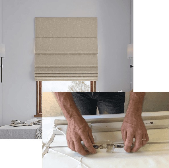 Expert Roman blind repair in Dubai