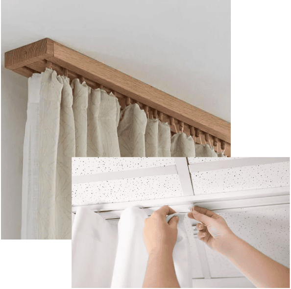 Trusted curtain track service in Dubai