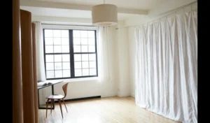 Apartment-Friendly Curtain Hanging Solution