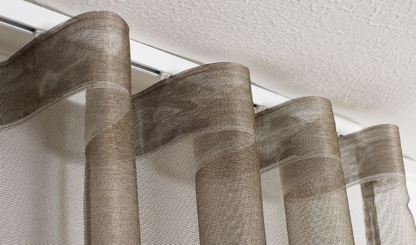 Floating Track Curtains