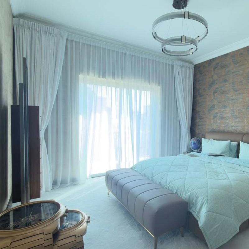 Apartment curtain alteration project in JLT Dubai